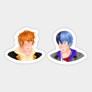 Akito and Toya Sticker